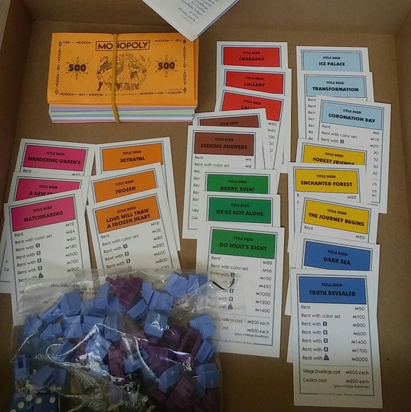 Kid's monopoly board game - Picture 4 of 4